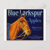 Briefkaart  Kratellabel (Voorkant)