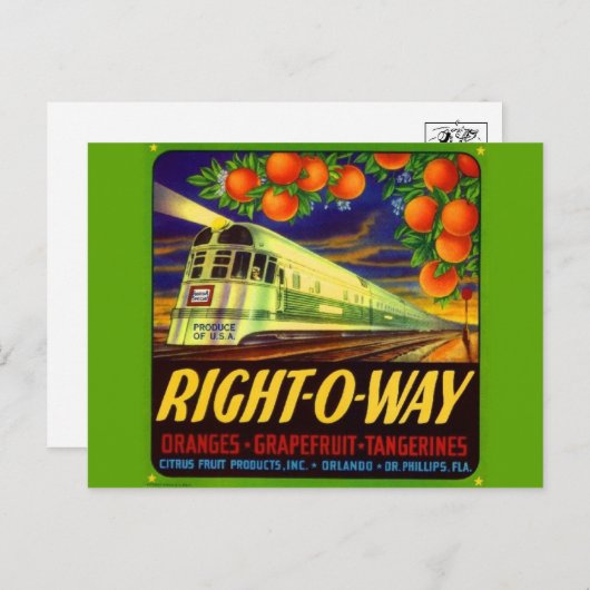 Briefkaart  Kratellabel (Voorkant / Achterkant)