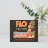 Briefkaart  Kratellabel (Staand voorkant)