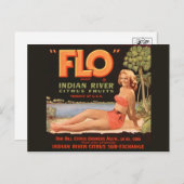 Briefkaart  Kratellabel (Voorkant / Achterkant)