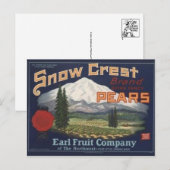 Briefkaart  Kratellabel (Voorkant / Achterkant)