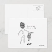 briefkaart krijgen (Voorkant / Achterkant)