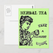 Briefkaart kruidenthee (Voorkant / Achterkant)