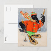 Briefkaart kruisschoenen (Voorkant / Achterkant)