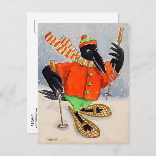 Briefkaart kruisschoenen (Voorkant / Achterkant)