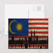 Briefkaart Kuala Lumpur (Voorkant / Achterkant)