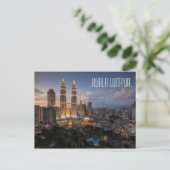Briefkaart Kuala Lumpur (Staand voorkant)