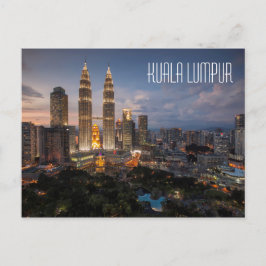 Briefkaart Kuala Lumpur