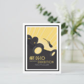 Briefkaart - Kunst Deco Design Museum Exhibition (Staand voorkant)