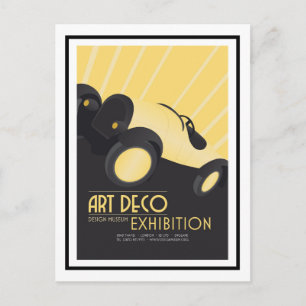 Briefkaart - Kunst Deco Design Museum Exhibition