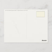 Briefkaart kunst met frederic Remington-schilderij (Achterkant)