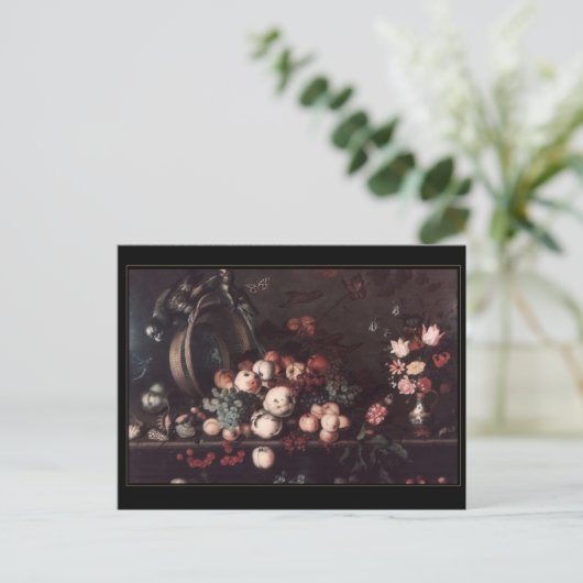 Briefkaart Kunst Stilleven Bloemen (Staand voorkant)