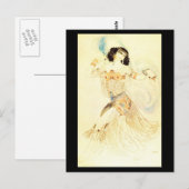 Briefkaart-kunst van Mode-Bakst 25 Briefkaart (Voorkant / Achterkant)