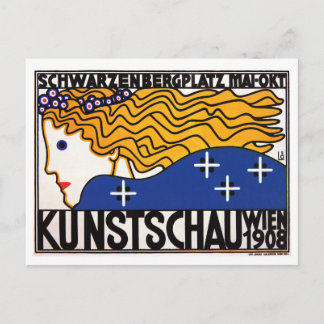 Briefkaart: Kunstschau Wien van Loffler Briefkaart