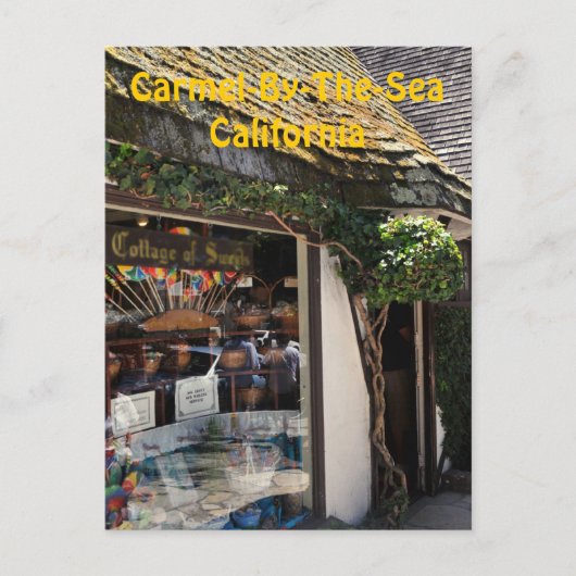 Briefkaart Kustwinkel Snoep (Voorkant)