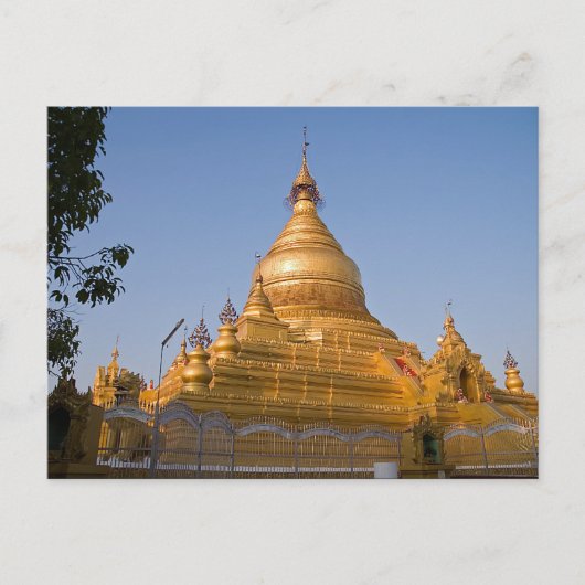 Briefkaart Kuthodaw Paya (Voorkant)