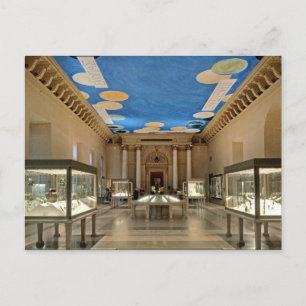 Briefkaart Ky Twomble Ceiling, Louvre Museum