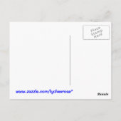 Briefkaart La Bella Luna (Achterkant)