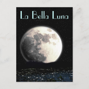 Briefkaart La Bella Luna