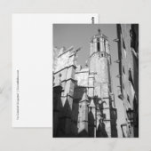 Briefkaart La Catedral Gargoyles (Barcelona, Spanj (Voorkant / Achterkant)