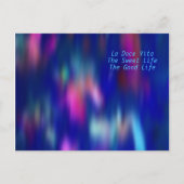 Briefkaart La Dolce Vita (Voorkant)
