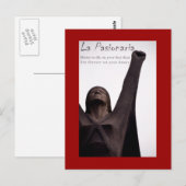 Briefkaart La Pasionaria (Voorkant / Achterkant)