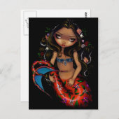 briefkaart "La Sirena" (Voorkant / Achterkant)