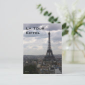 Briefkaart La Tour Eiffel (Staand voorkant)
