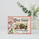 Briefkaart label (Staand voorkant)