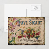 Briefkaart  label (Voorkant / Achterkant)