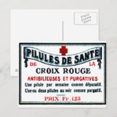 Briefkaart label rouge (Voorkant / Achterkant)