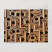 Briefkaart labyrint (Voorkant)