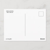 Briefkaart Lahaina Harbour (Achterkant)