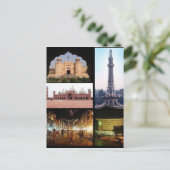 Briefkaart Lahore Monuments, Punjab, Pakistan (Staand voorkant)