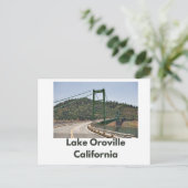 Briefkaart Lake Oroville (Staand voorkant)