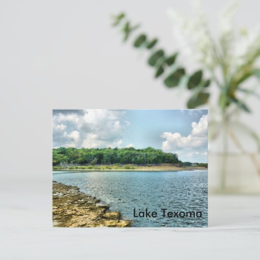 Briefkaart Lake Texoma (Staand voorkant)