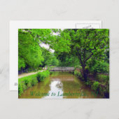 Briefkaart Lambertville (Voorkant / Achterkant)