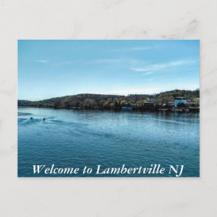 Briefkaart Lambertville