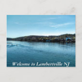 Briefkaart Lambertville (Voorkant)