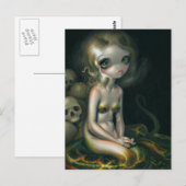 briefkaart "Lamia" (Voorkant / Achterkant)