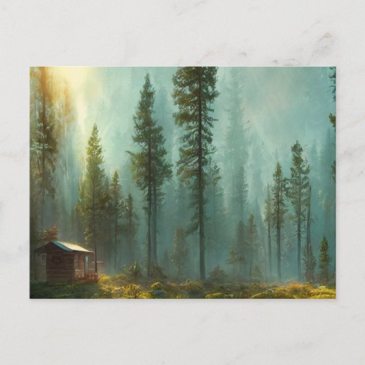 Briefkaart landschap (Voorkant)