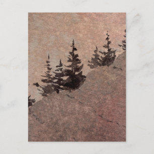 briefkaart Landwegen "Dusk #2"