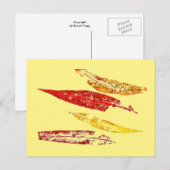 briefkaart Landwegen "Warm Willows" (Voorkant / Achterkant)