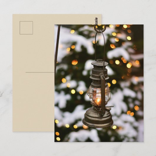 Briefkaart-lantaarn Briefkaart (Voorkant / Achterkant)