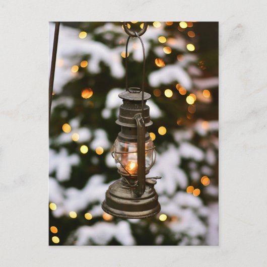Briefkaart-lantaarn Briefkaart (Voorkant)