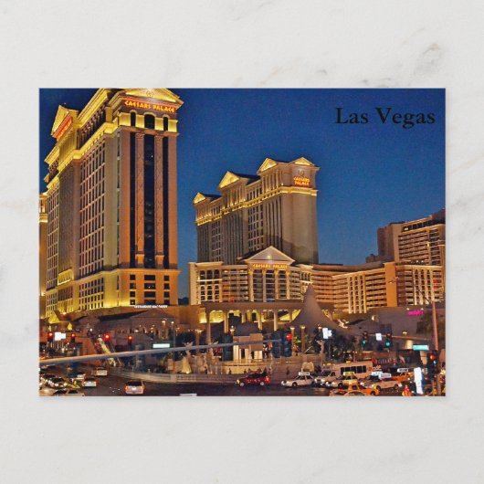 Briefkaart - Las Vegas (Voorkant)