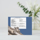 Briefkaart Lasagna Rome van Barb (Staand voorkant)