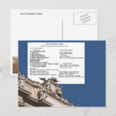 Briefkaart Lasagna Rome van Barb (Voorkant / Achterkant)