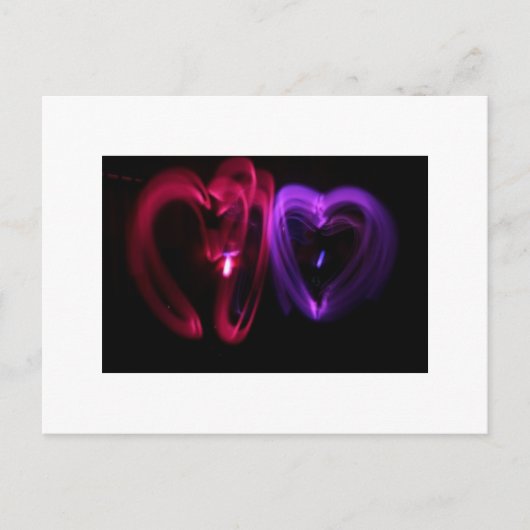 Briefkaart laserharten (Voorkant)