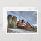 Briefkaart, laurschuur briefkaart (Voorkant / Achterkant)